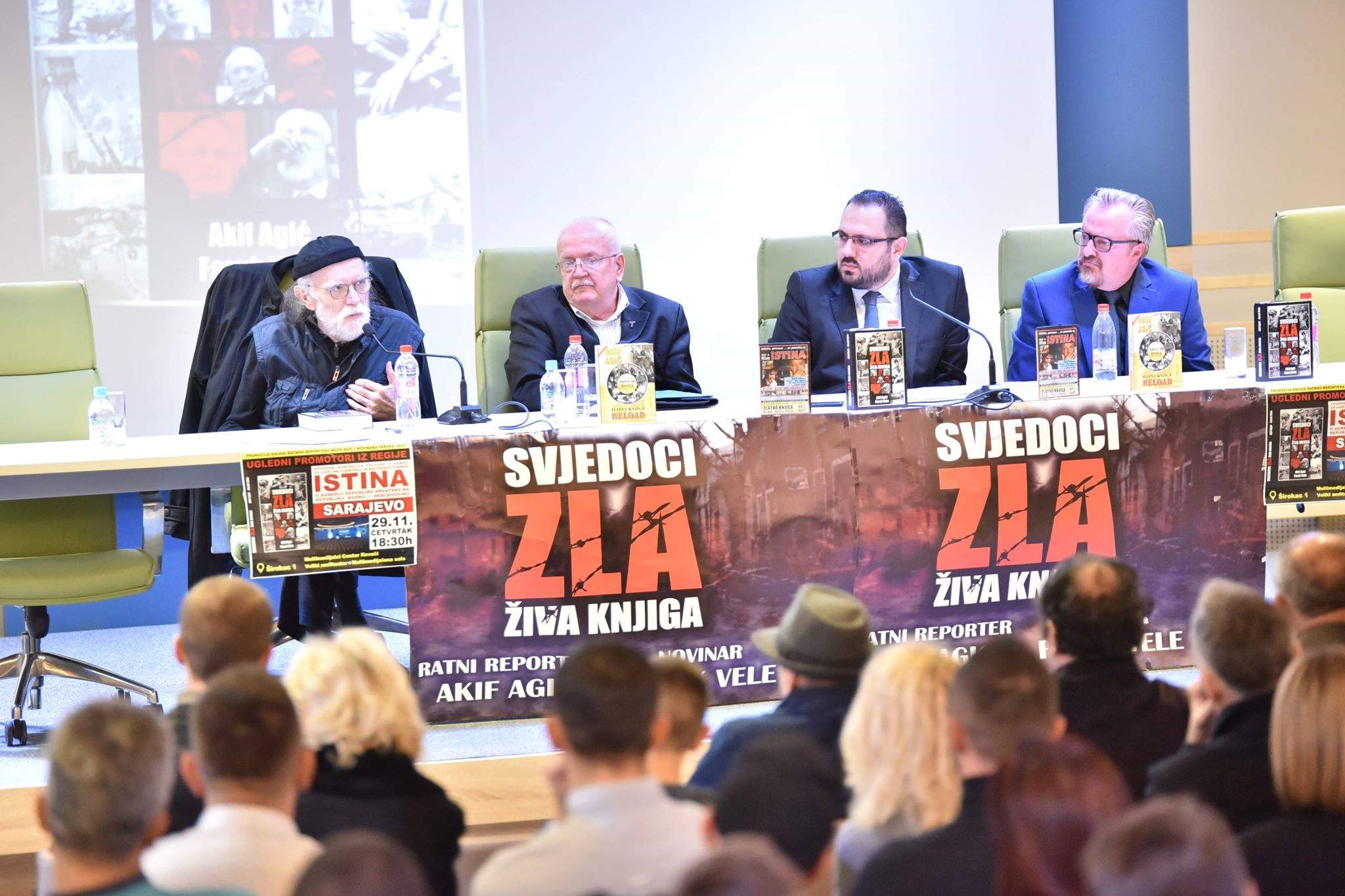 Večeras promocija knjige "Svjedoci zla" u Donjem Vakufu